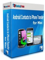 Backuptrans Android Contacts to iPhone Transfer for Mac (Family Edition) Coupon