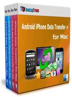 Backuptrans Android iPhone Data Transfer + for Mac (Family Edition) Coupons