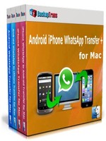 Backuptrans Android iPhone WhatsApp Transfer + for Mac(Family Edition) Coupons