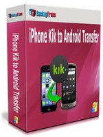 Backuptrans iPhone Kik to Android Transfer (Personal Edition) Coupon