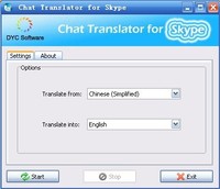 dycsoftware Chat Translator for Skype Coupon Code