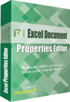 Excel Document Properties Editor Coupon