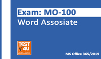 15% – MO-100 Word Associate Exam – Office 365 & Office 2019 – English version – 25 hours of access