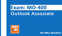 MO-400 Outlook Associate Exam – Office 365 & Office 2019 – English version – 25 hours of access Coupons 15% OFF