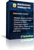 Mail Attachment Downloader PRO Upgrade (10 License Pack) Coupon 15%